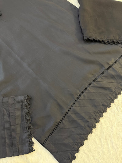 MHAD101 - Readymade - 3 Piece Black Outfit - Memsaab Online