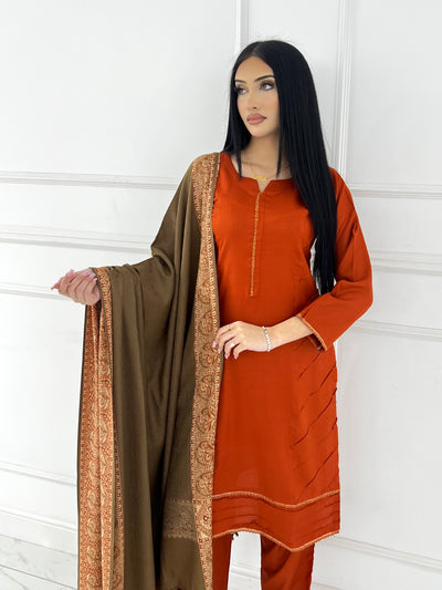 SLMN-50 Readymade Dhanak WINTER Colection 2025 - Memsaab Online