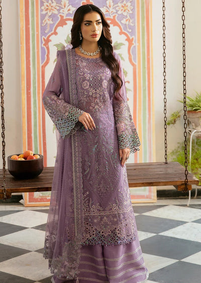 DQ-108 - R - Readymade - Dastak Collection Luxury Chiffon Collection - Memsaab Online