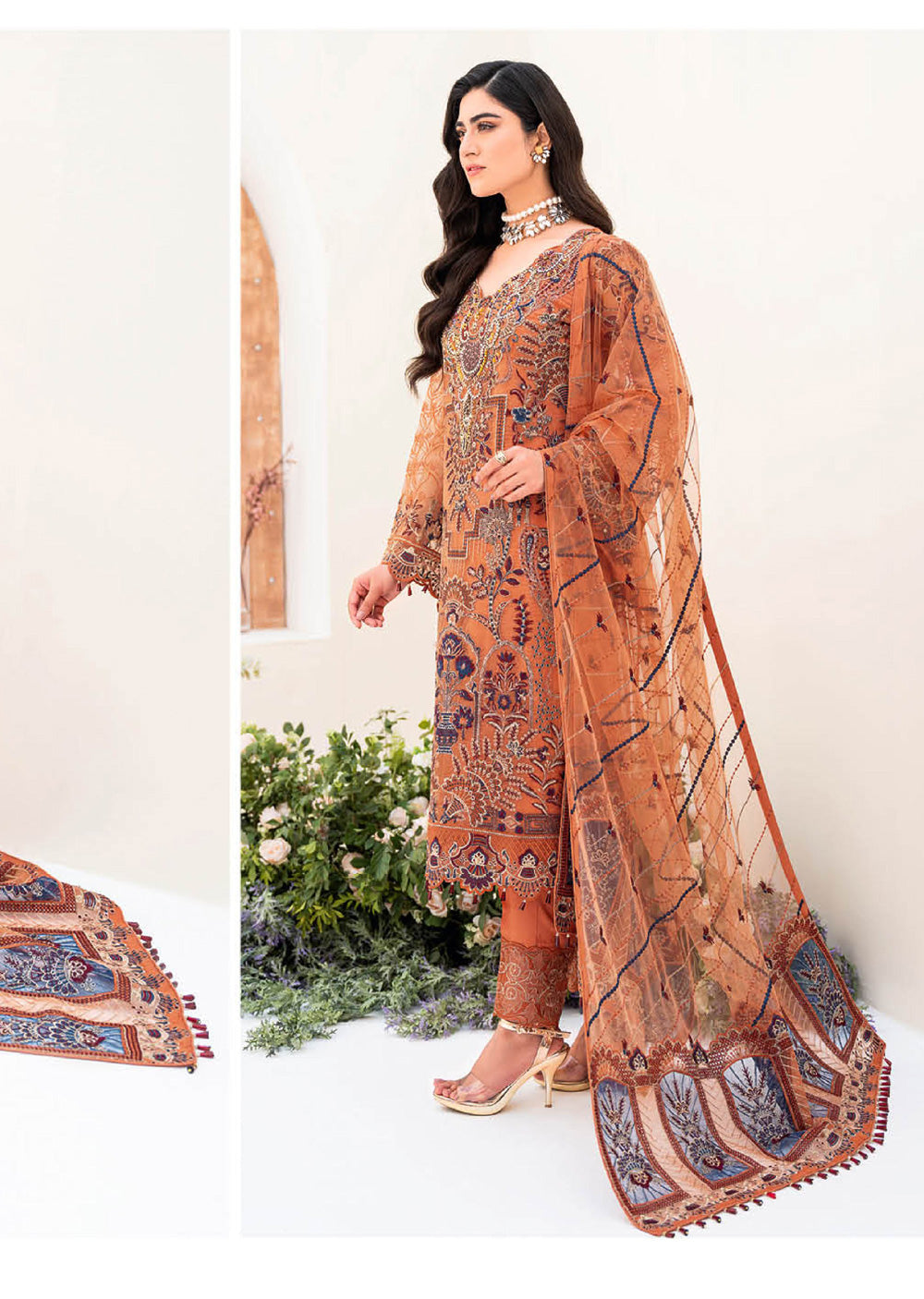 M-808-R - Readymade - Ramsha Minhal Collection Vol 8 2024 - Memsaab Online