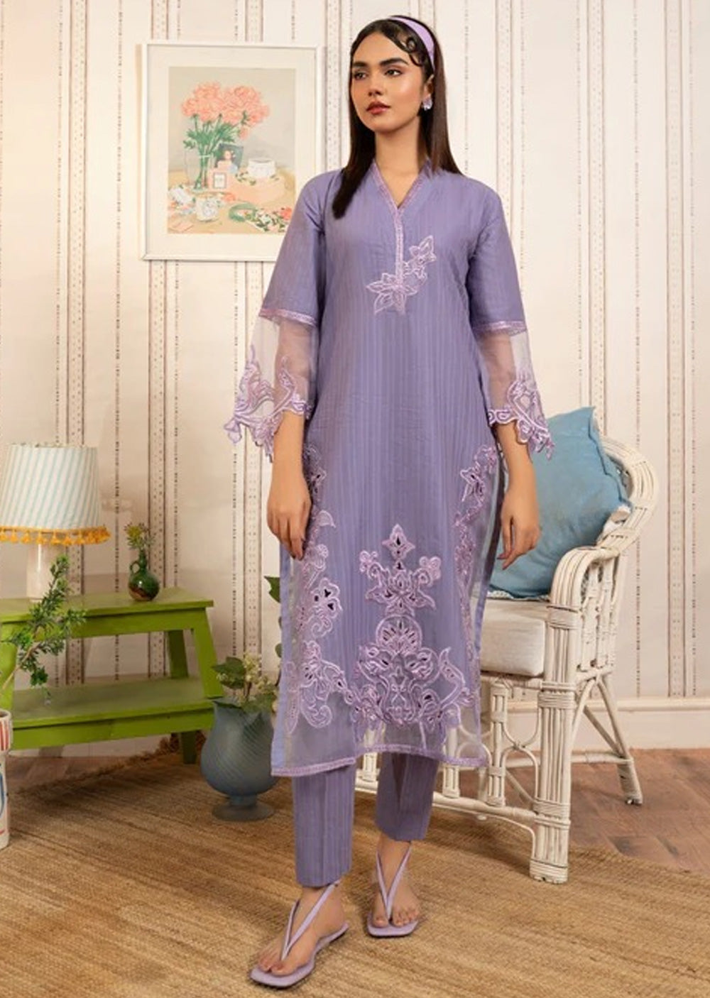 SBMT-11 - Estilo Purple - Readymade - 2 Piece Sahiba by Mirza Suit 2025 - Memsaab Online