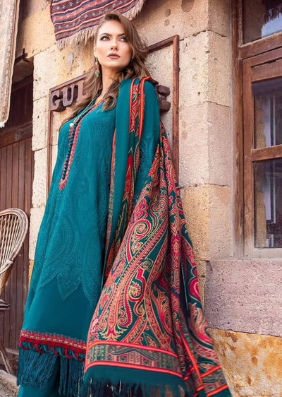 MPT-08-A - Unstitched - M.Prints Winter Collection 2023 - Memsaab Online