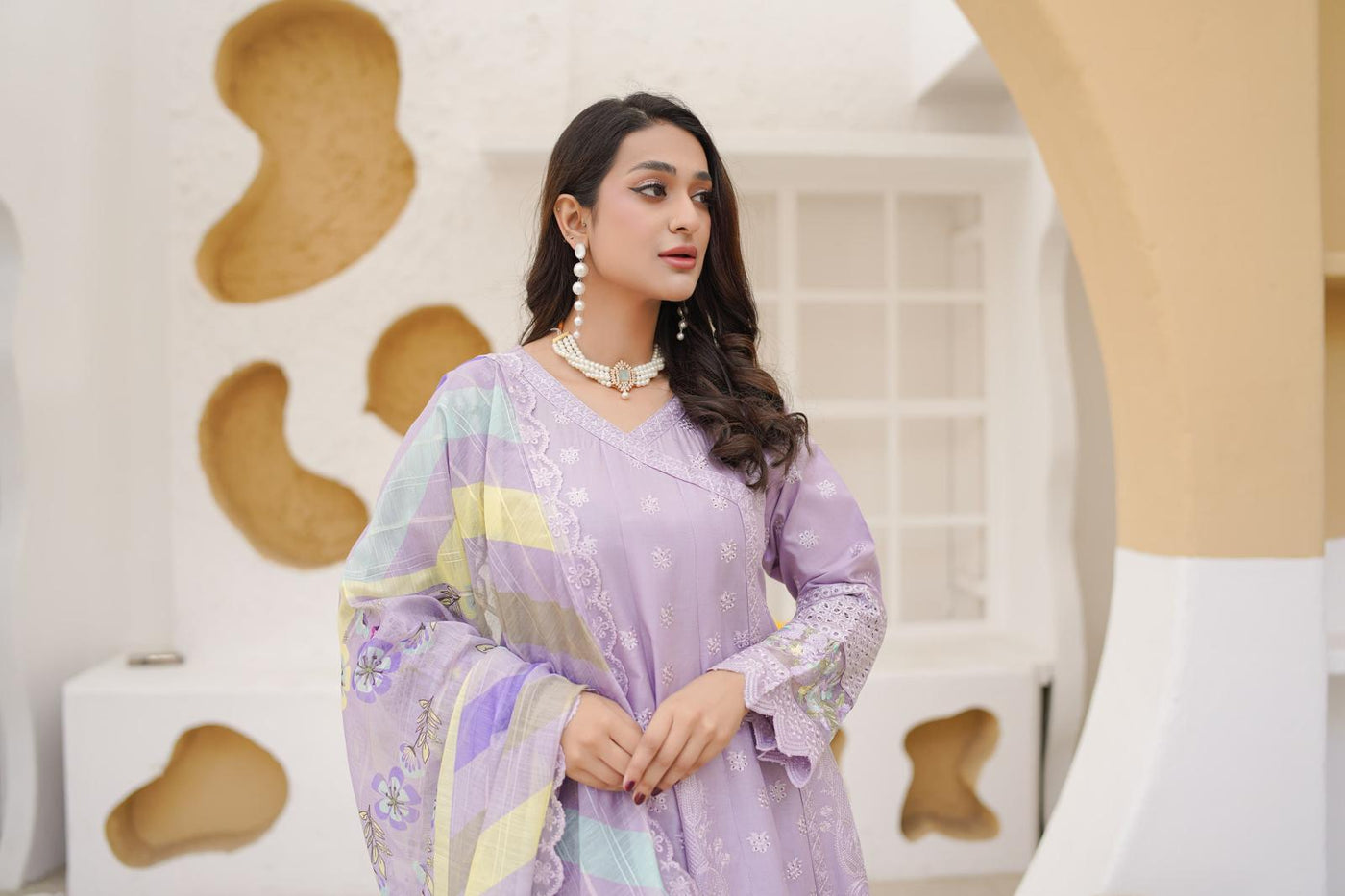 HRM-05 - Readymade Memsaab Formal Cotton Suit - Memsaab Online