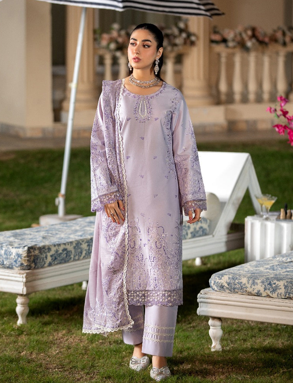 HSS-275 - Readymade Heeras Suit - Memsaab Online