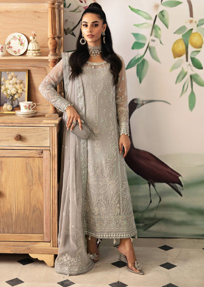 GLEC-08-R - Aubrey - Readymade - Gulaal Embroidered Chiffon Collection 2024 - Memsaab Online