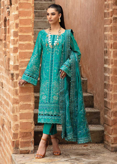 GLV-2408 - Ciana - Unstitched - Gulaal Luxury Lawn Collection 2024 - Memsaab Online