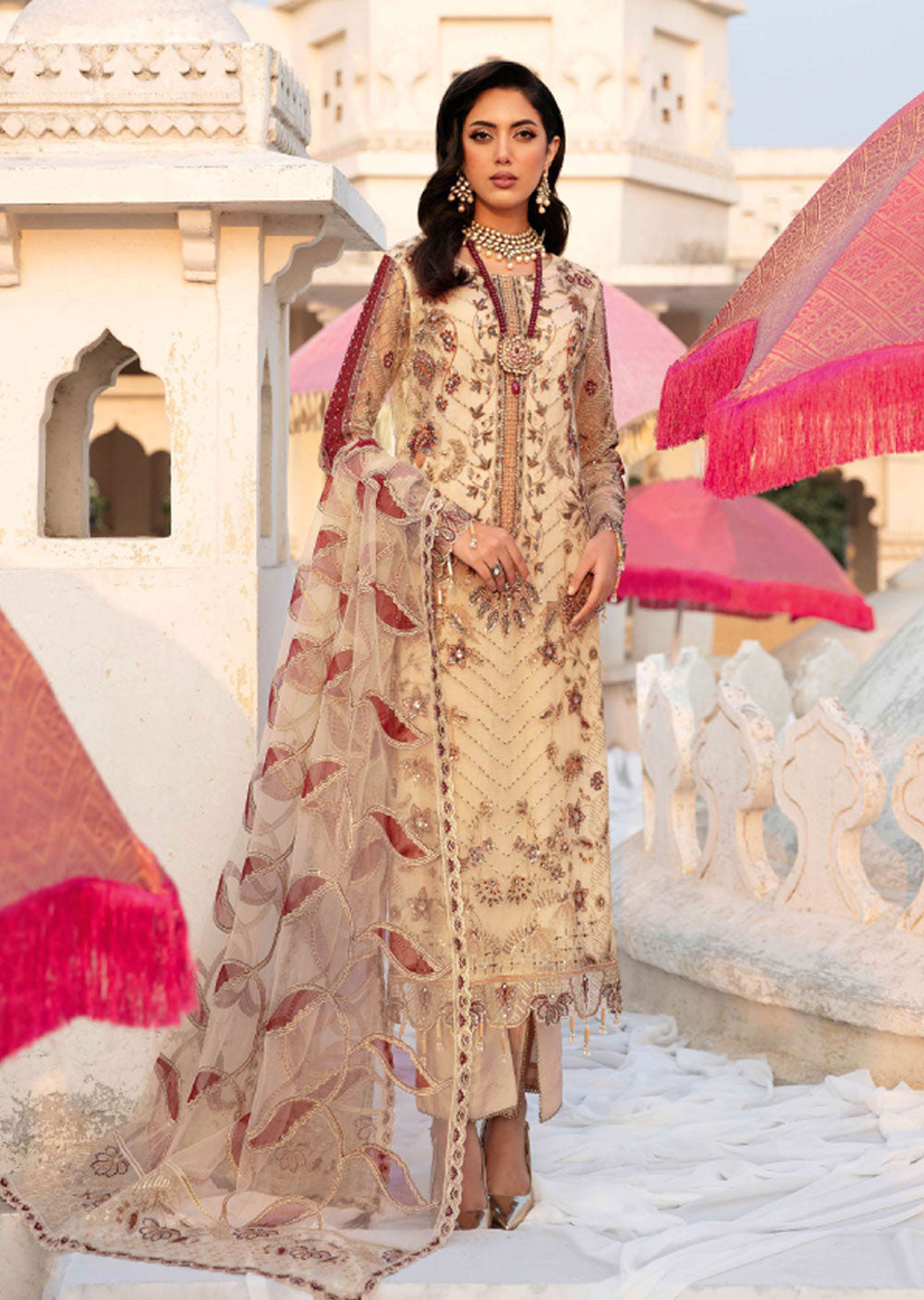 R-308 - Unstitched - Wedding Collection Vol 3 by Ramsha 2024 - Memsaab Online