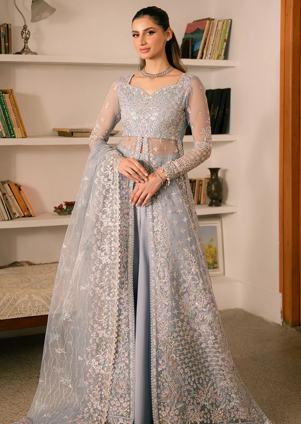 AZW-V2-408 - Hailey - Readymade - Solene Wedding Formals 2024 - Memsaab Online