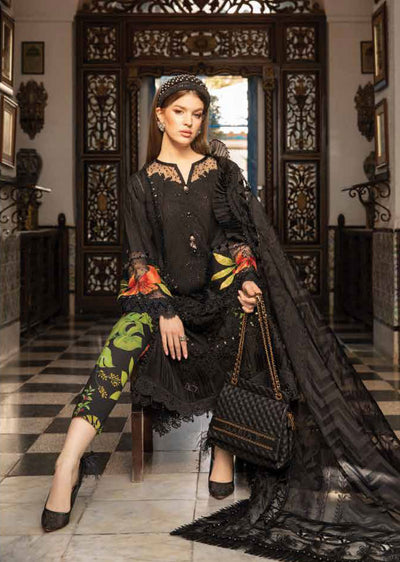 MSB-2408-B - Unstitched - Maria B Lawn Collection 2024 - Memsaab Online