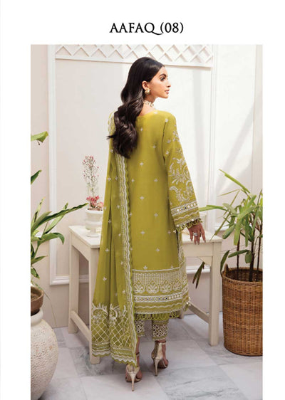 GLS-08R - Aafaq - Readymade - Gulaal Luxury Lawn Vol 2 2023 - Memsaab Online