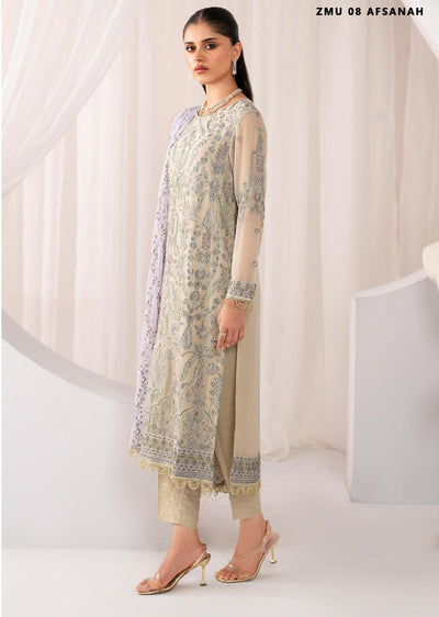 ZMUR-08 - Afsana - Readymade - Maheer Festive Formals by Zarif 2024 - Memsaab Online