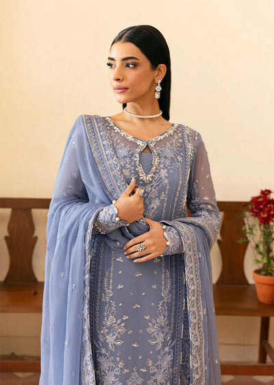 GLCT-08 - Meher - Gulaal Reverie Embroidered Chiffon Collection 2025 - Memsaab Online