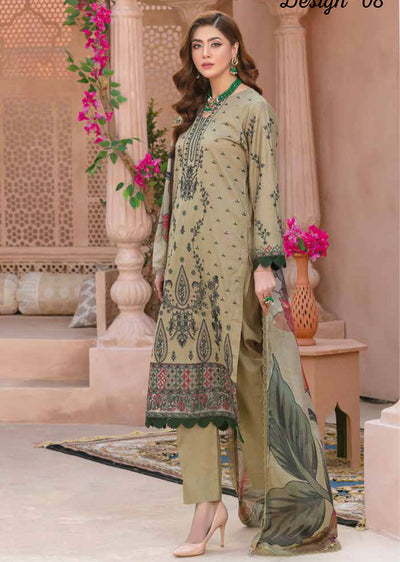 STG-08 - Readymade - Satrangi Premium Lawn Suit by Bin Shahzad 2024 - Memsaab Online