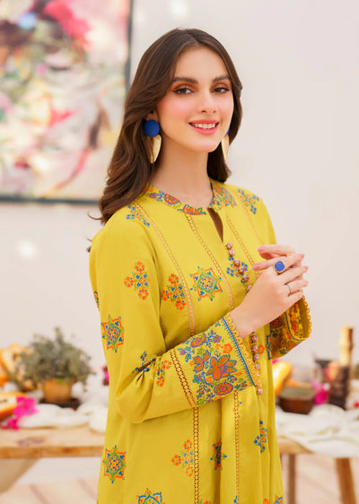 TASHA- Readymade 3 Piece Cotton Suit - Memsaab Online