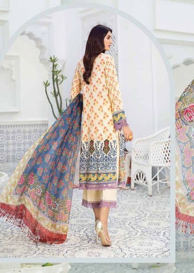 DPLC-08-R - Lune - Readymade - Dahlia Printed Lawn Collection 2023 - Memsaab Online