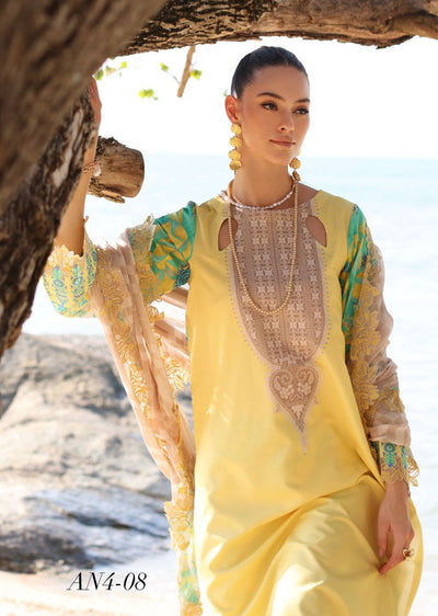 AN4-08 - Unstitched - Charizma Aniq Summer Volume 01 2024 - Memsaab Online