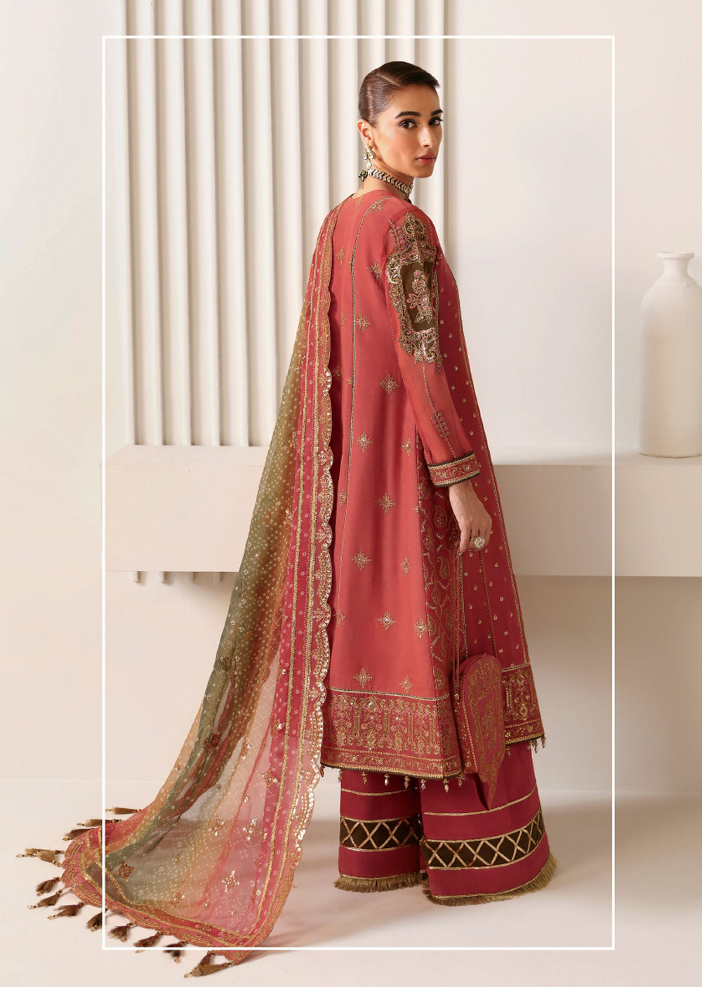 ALR-08 - Hana - Unstitched - LA RUHE Festive Collection 2024 - Memsaab Online