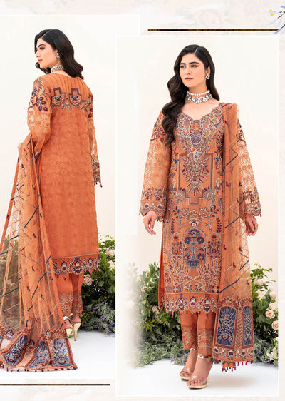 M-808-R - Readymade - Ramsha Minhal Collection Vol 8 2024 - Memsaab Online