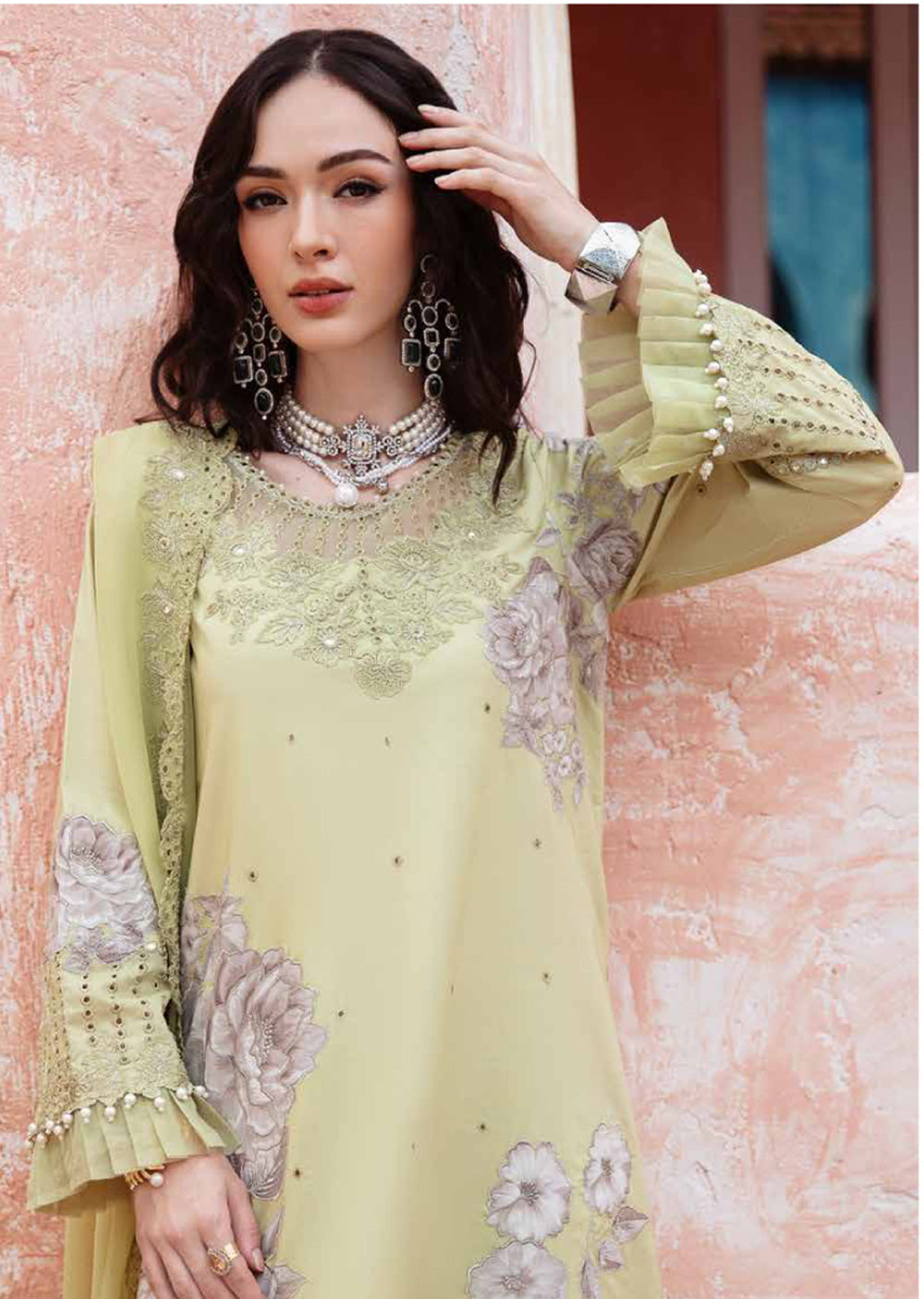 CHRZM-08 - Unstitched - Charizma Reem Collection 2025 - Memsaab Online