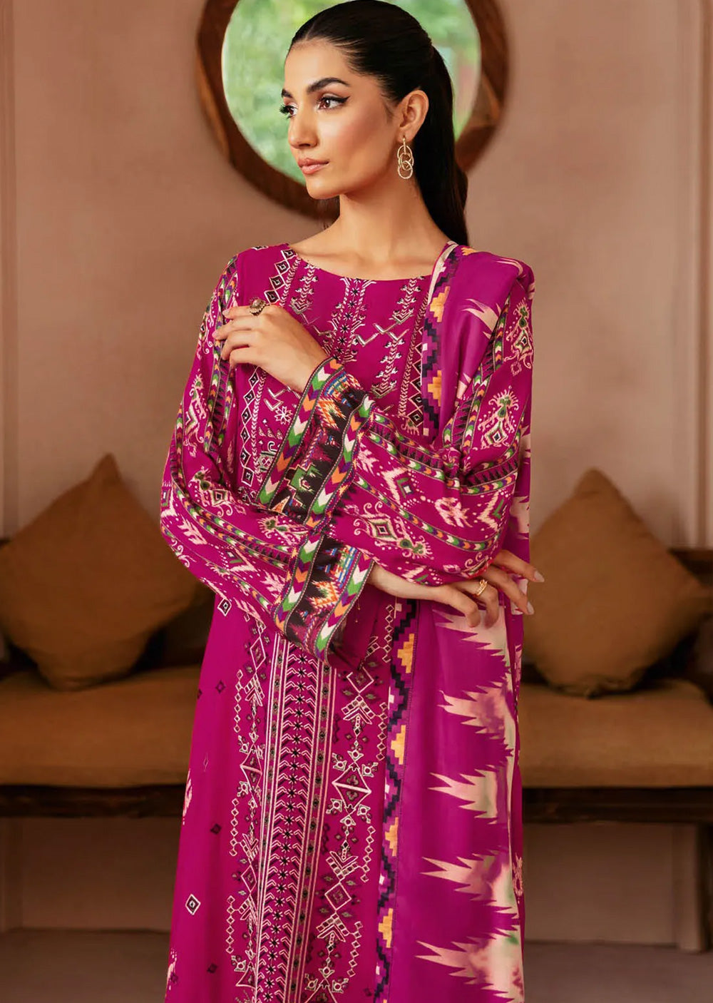 J-308 - Unstitched - Riwaj by Ramsha Volume 3 2024 - Memsaab Online