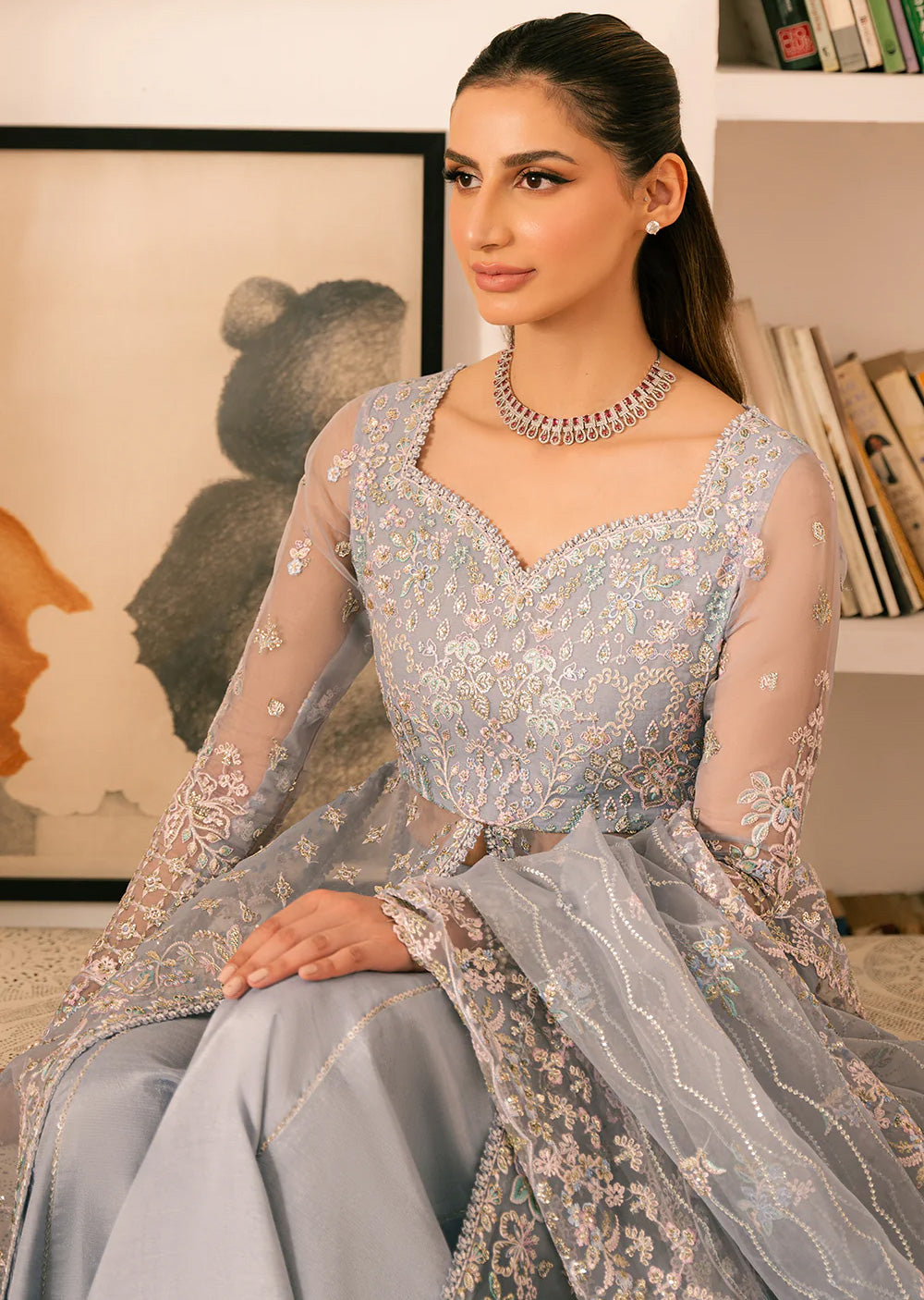 AZW-V2-408 - Hailey - Readymade - Solene Wedding Formals 2024 - Memsaab Online