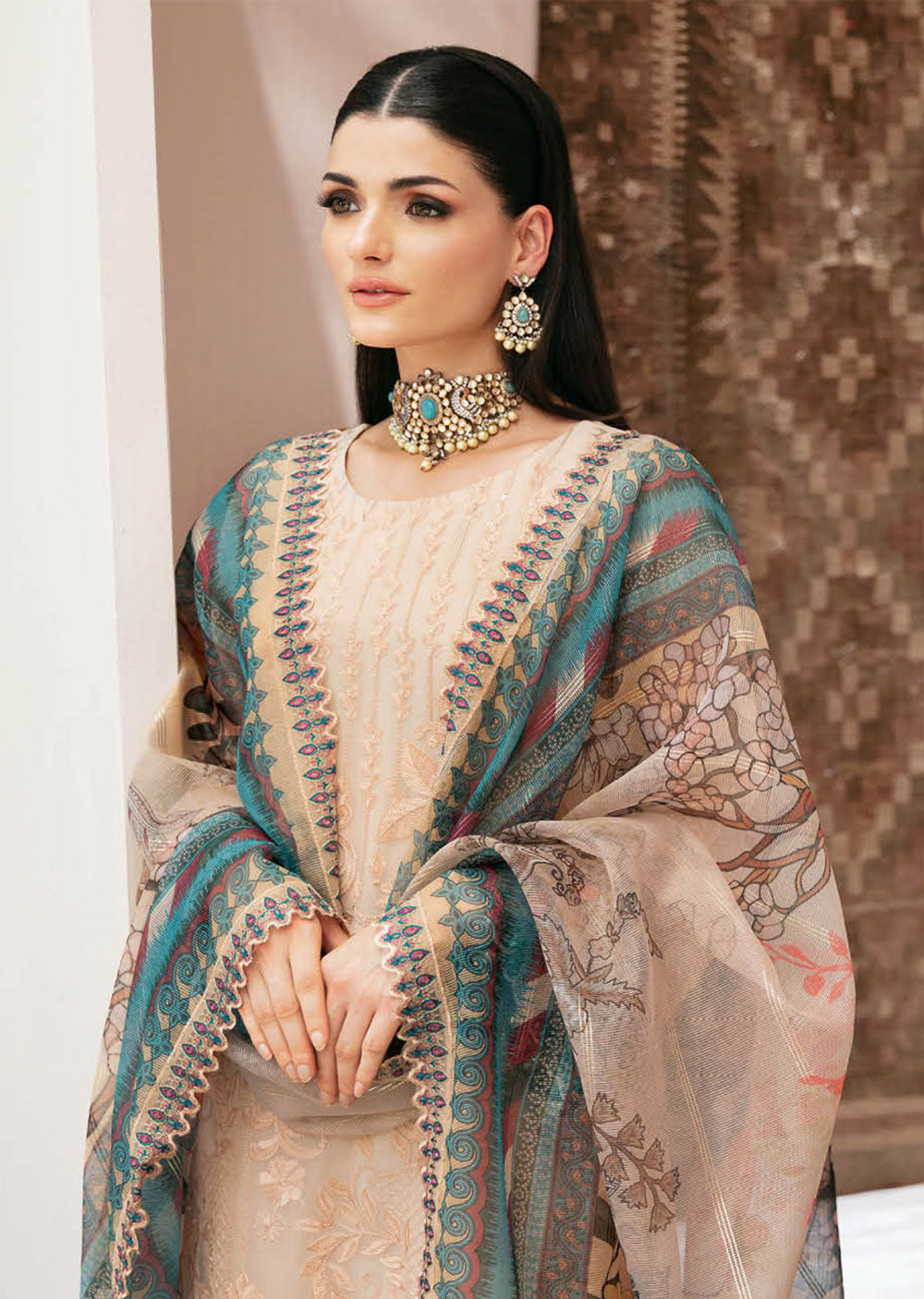 T-208 - Unstitched - Ramsha Dastan Collection Vol 2 2024 - Memsaab Online