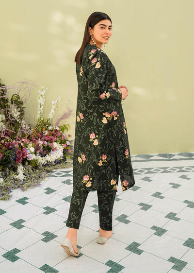 Caroline - Readymade 2 Piece Khaddar Suit - Memsaab Online