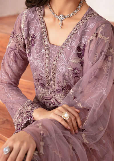 D-1208 - Unstitched - Rangoon by Ramsha Chiffon Collection Vol 12 2024 - Memsaab Online