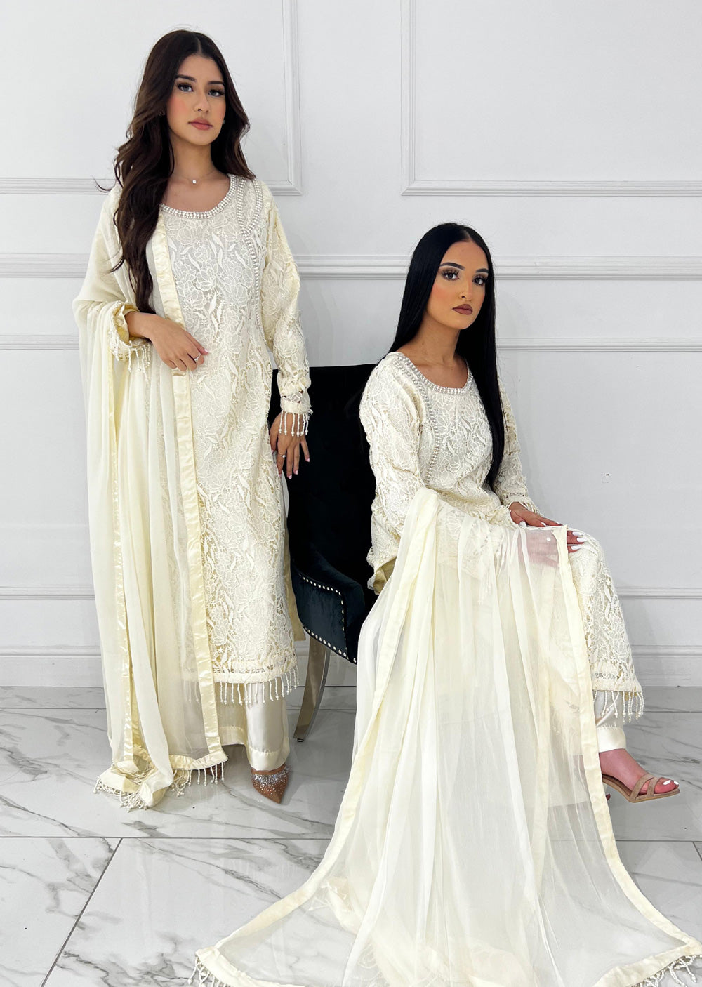 UMR905 - Offwhite - Readymade - Memsaab Formal Suit - Memsaab Online