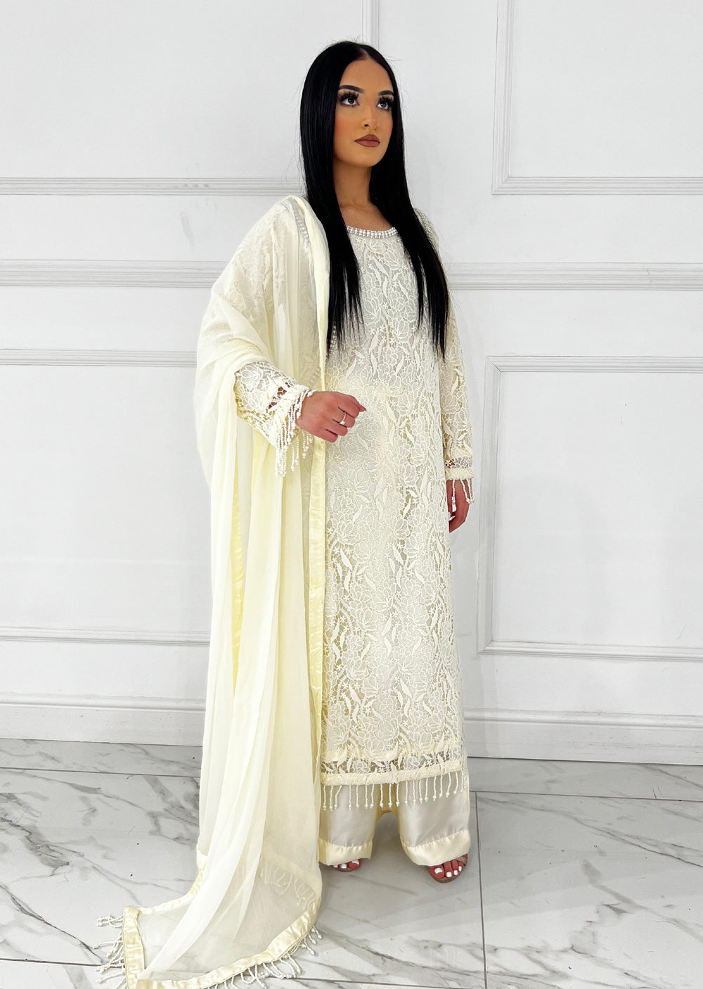 UMR905 - Offwhite - Readymade - Memsaab Formal Suit - Memsaab Online