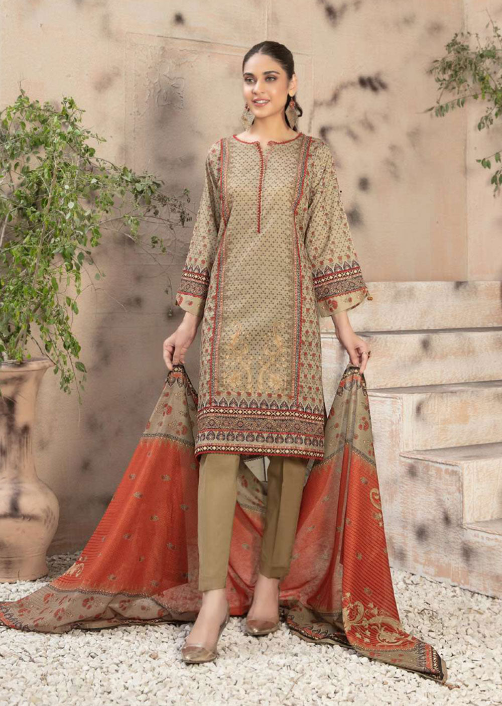 D-9093-R - Readymade - Marini Collection by Tawakkal 2023 - Memsaab Online