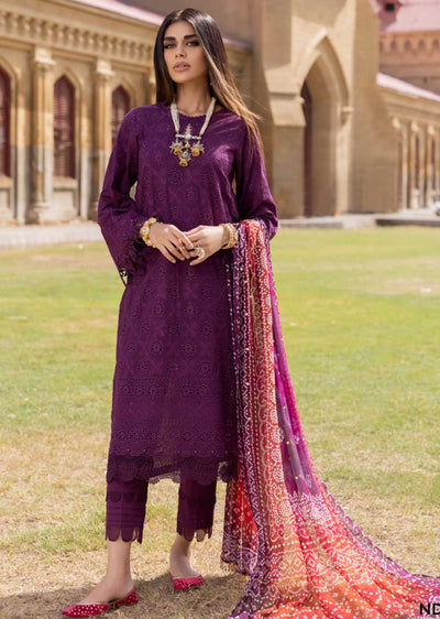 NDS-90 - Unstitched - Chunri Mukesh Collection by Nureh 2023 - Memsaab Online
