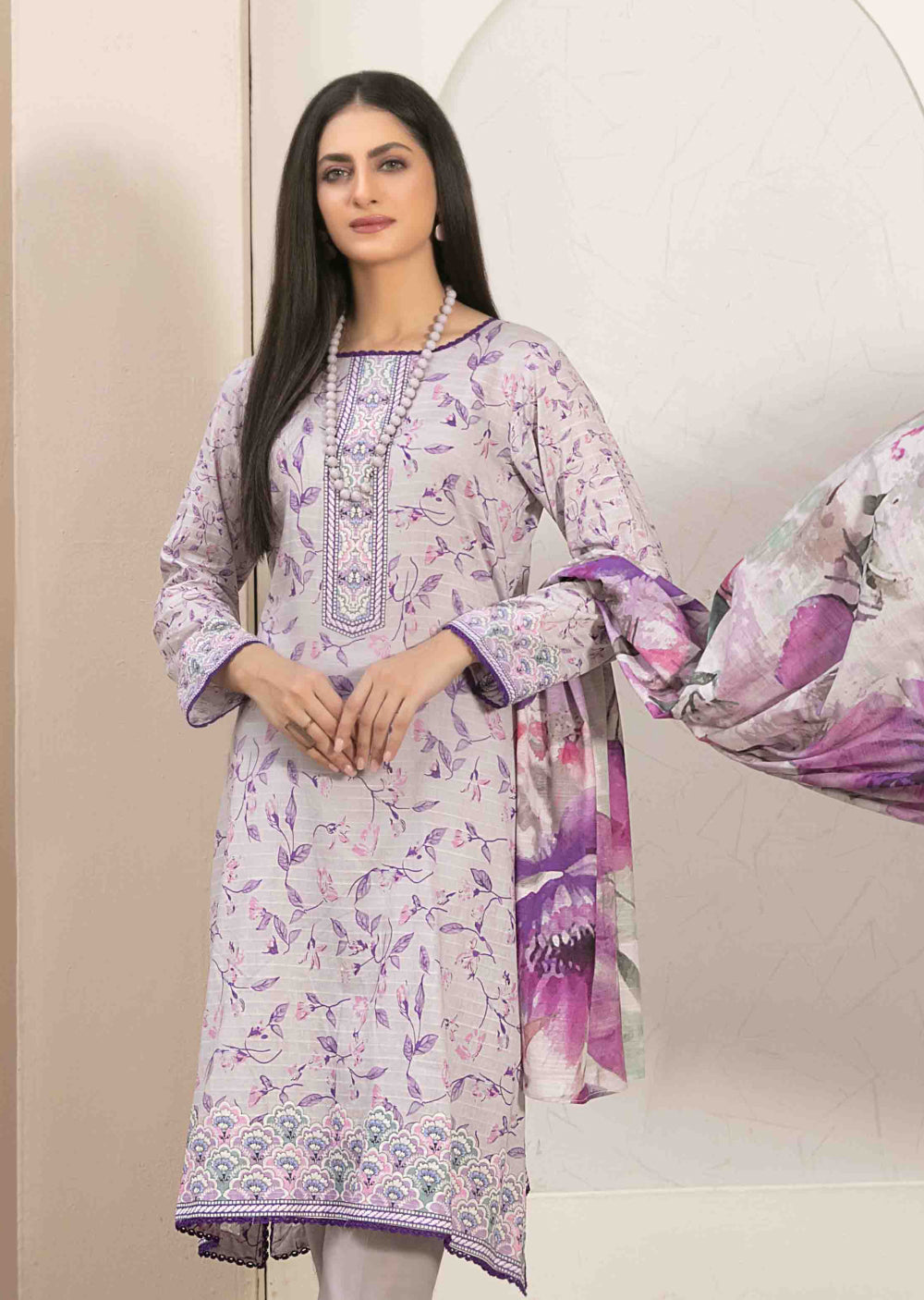 DU-3590 - Unstitched - Tiyani Vol 1 by Tawakkal 2024 - Memsaab Online