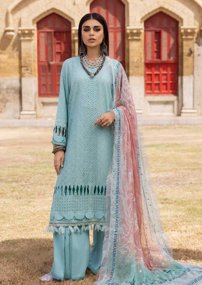 NDS-91 - Unstitched - Chunri Mukesh Collection by Nureh 2023 - Memsaab Online