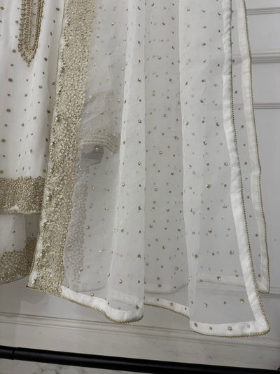 SRB3231 - White - Sehrish B Design 2025 - Memsaab Online