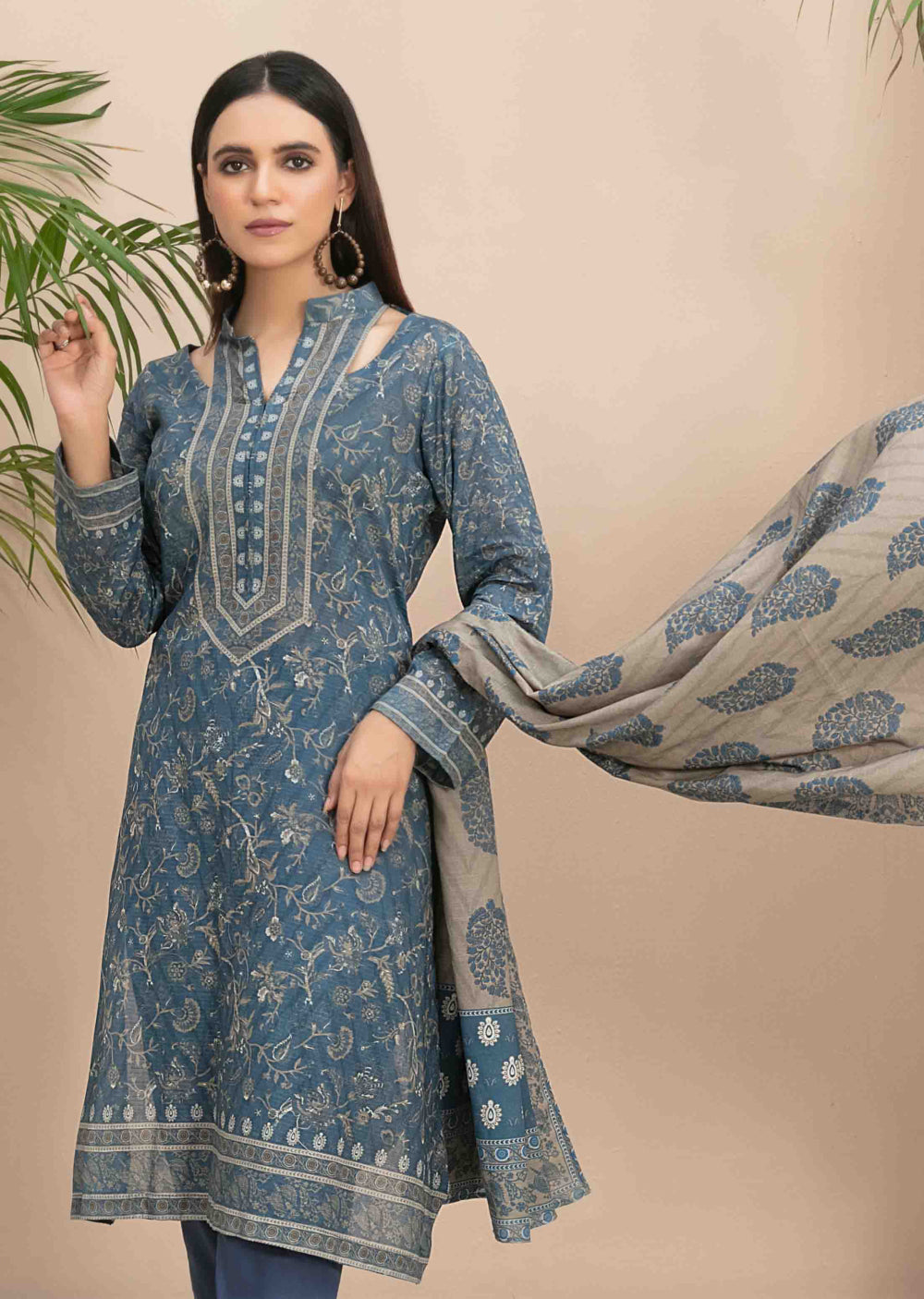 DU-3592 - Unstitched - Tiyani Vol 1 by Tawakkal 2024 - Memsaab Online