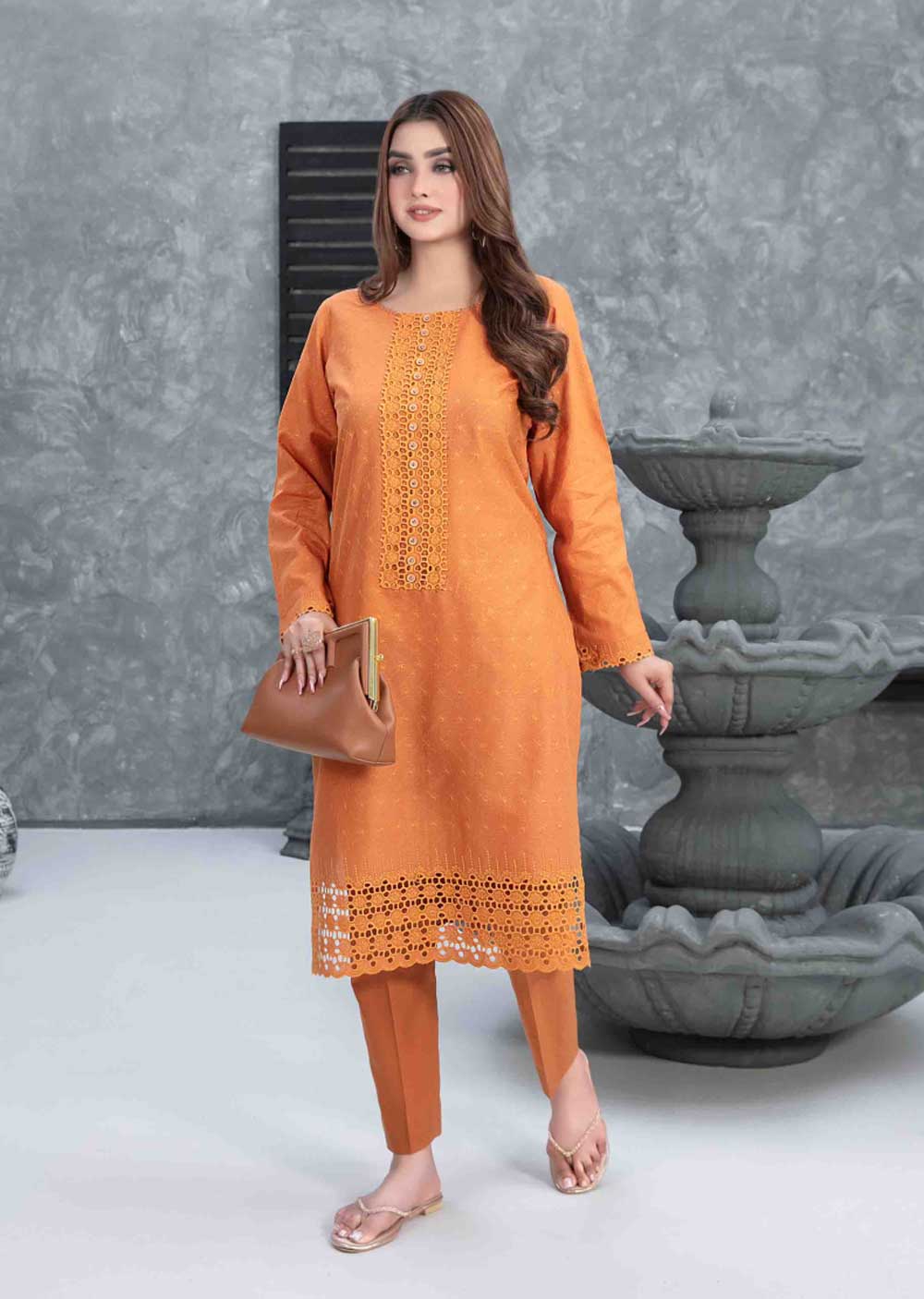D-9427 - Unstitched - Tiana Collection by Tawakkal 2023 - Memsaab Online