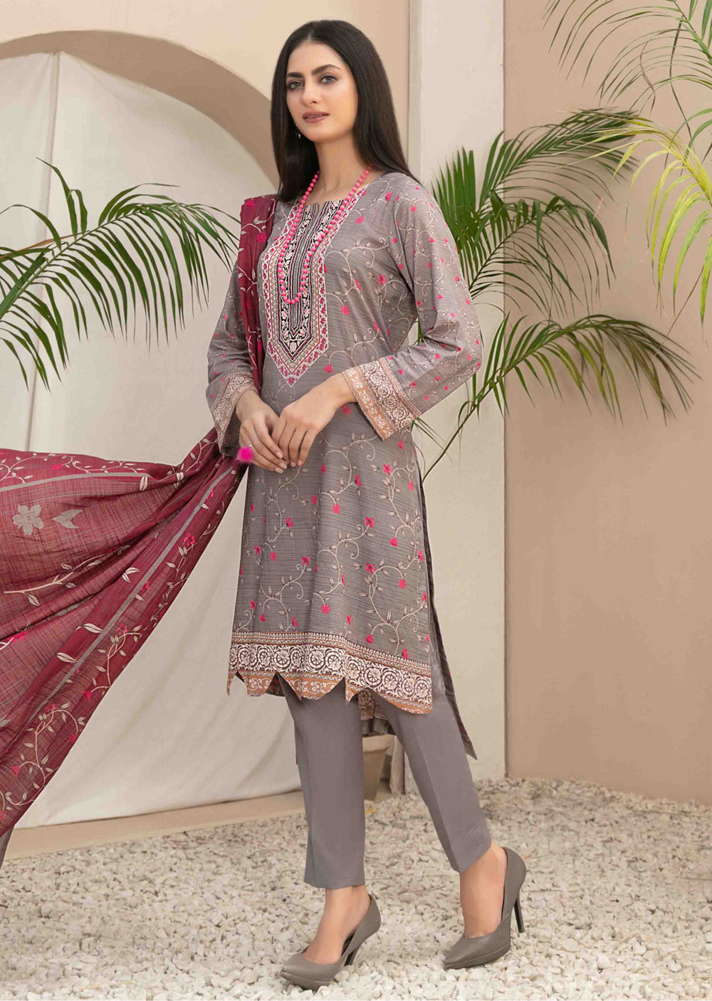 DU-3594 - Unstitched - Tiyani Vol 1 by Tawakkal 2024 - Memsaab Online