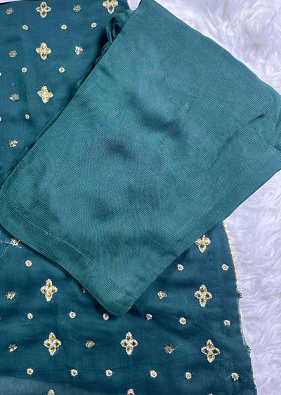 UF-395 - Readymade Jazmin Baroque Suit - Memsaab Online