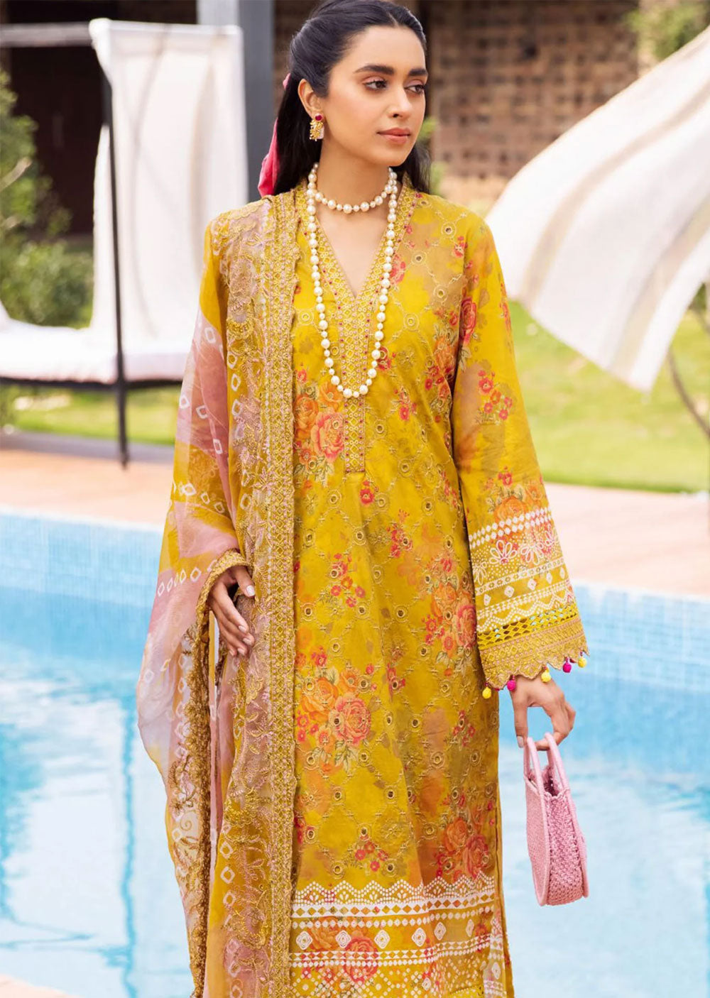 NRH-97 - Readymade - Gardenia Collection by Nureh Collection 2023 - Memsaab Online