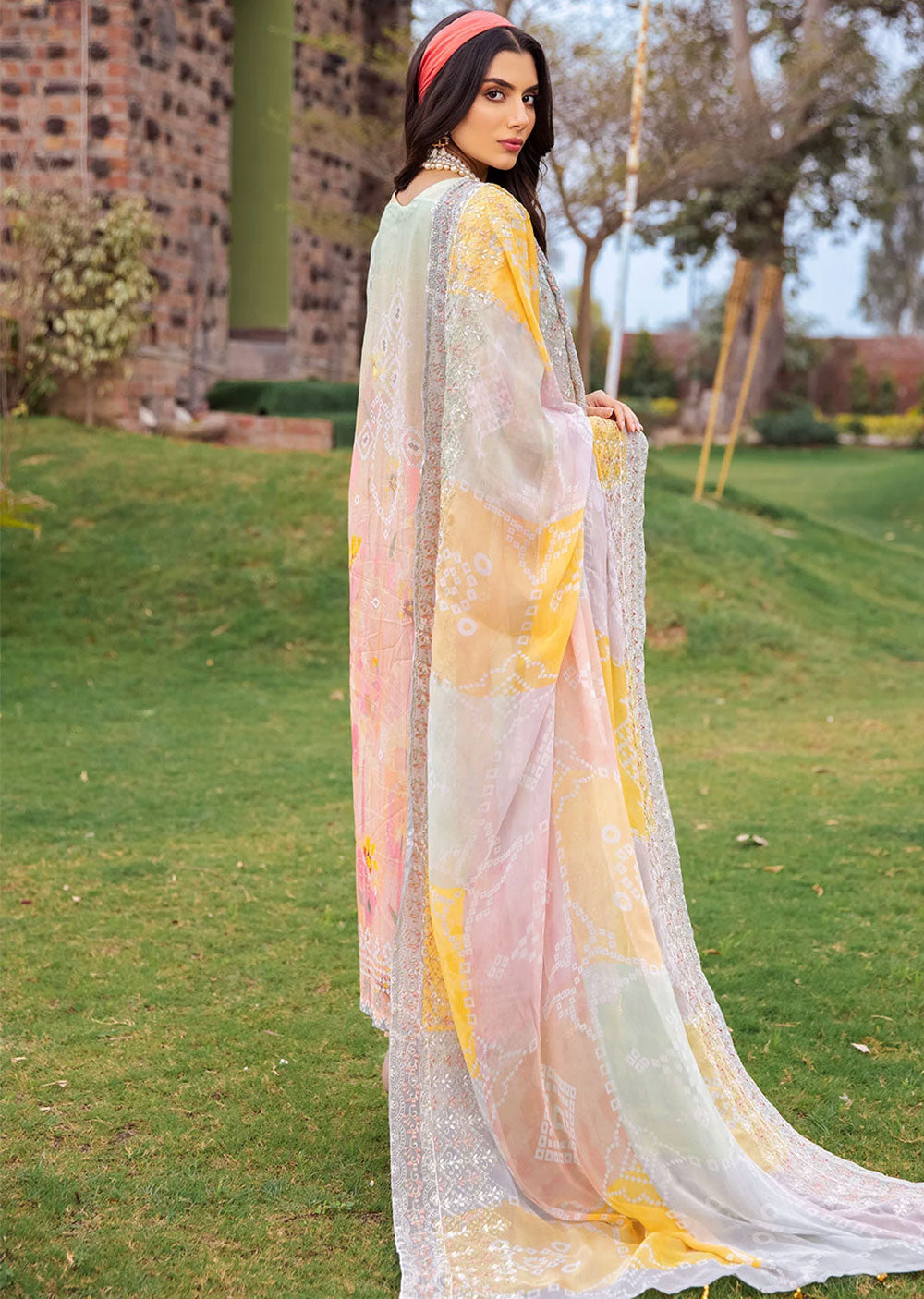 NRH-99 - Readymade - Gardenia Collection by Nureh Collection 2023 - Memsaab Online