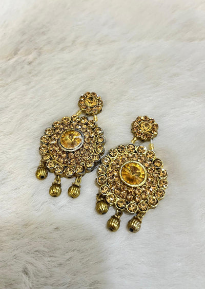 JBM-66 - Multicolor Gold Plated Earings - Memsaab Online