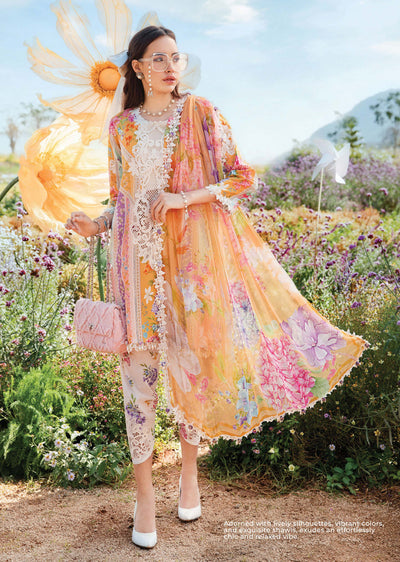 MPLS-09-A - Maria B Mprints Spring Summer Printed Lawn Suit 2025 - Memsaab Online