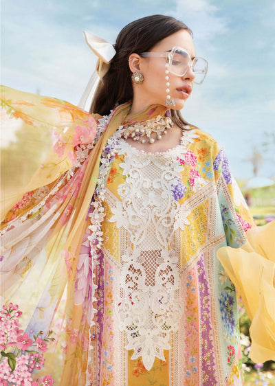 MPLS-09-A - Maria B Mprints Spring Summer Printed Lawn Suit 2025 - Memsaab Online