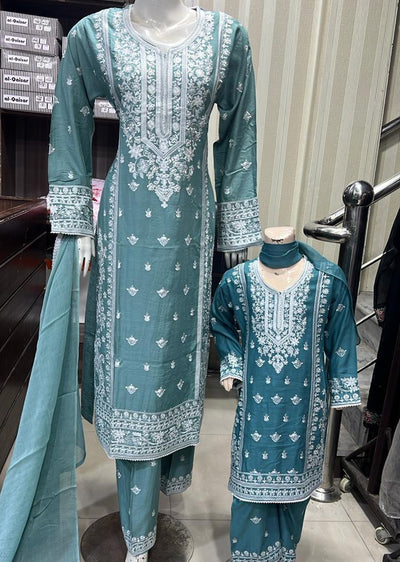 BPH-10 - Readymade viscose/linen Baba Posh Suit 2024 - Memsaab Online