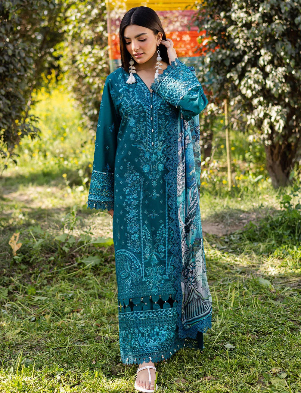 Y-921 - Ready Made - Riwayat by Ramsha Luxury Lawn Vol 12 - Memsaab Online