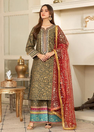 HSS-283 - Readymade Heeras Suit - Memsaab Online