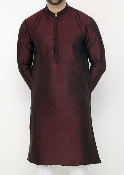 KRT-09 - Readymade - Mens Kurta Trouser Set - Memsaab Online