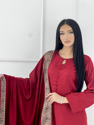 SLMN-52 Readymade Dhanak WINTER Colection 2025 - Memsaab Online