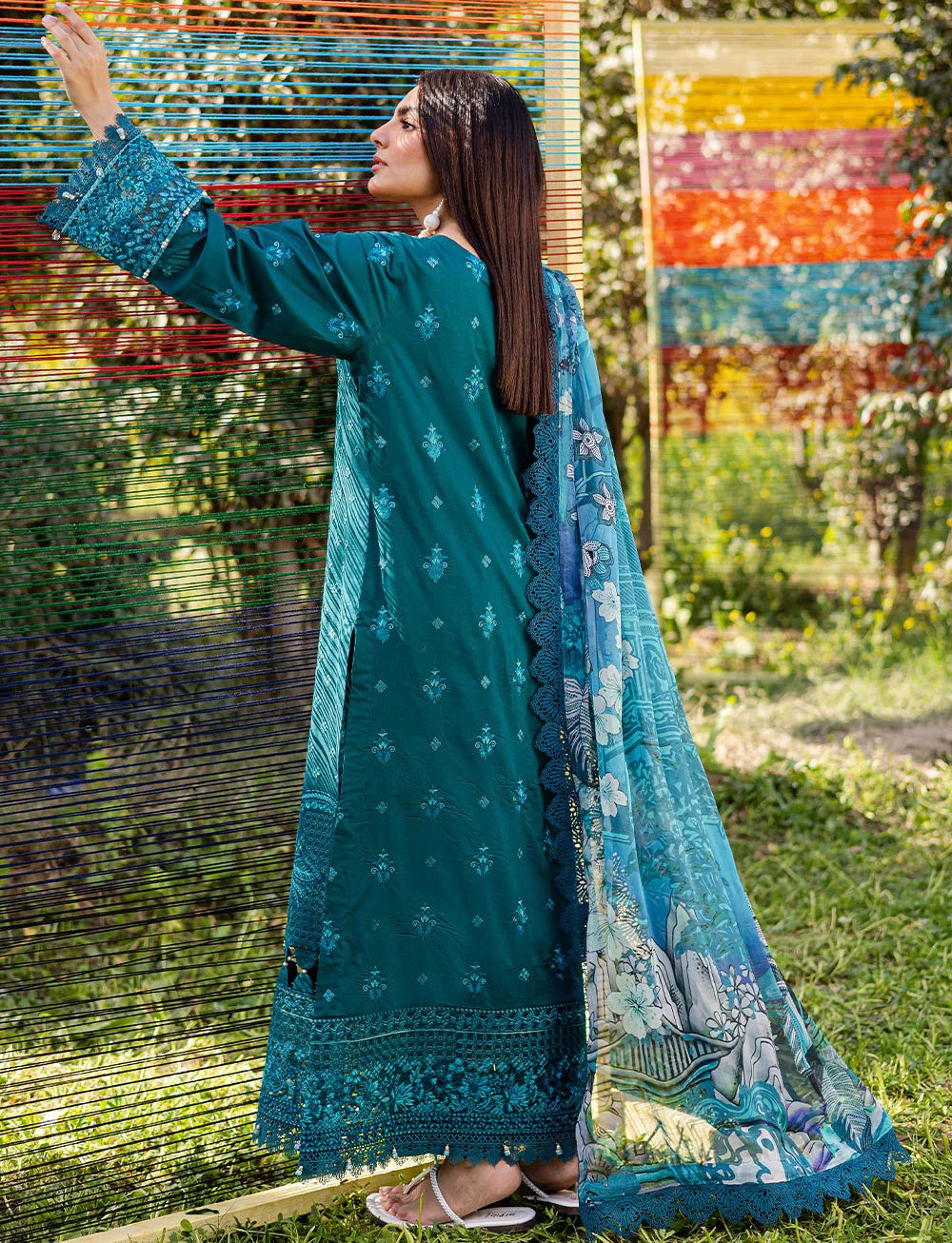 Y-921 - Ready Made - Riwayat by Ramsha Luxury Lawn Vol 12 - Memsaab Online